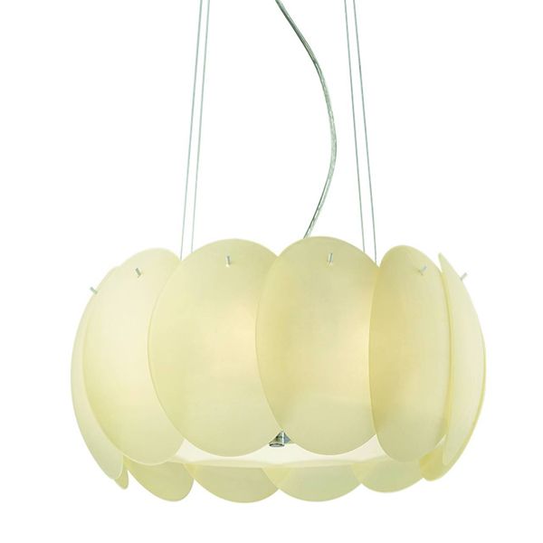 Подвесной светильник Ideal Lux OVALINO SP5 AMBRA купити