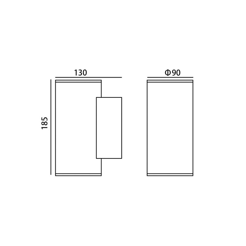 Вуличний світильник ITALUX OWL-2805-2-4K Lenta купити