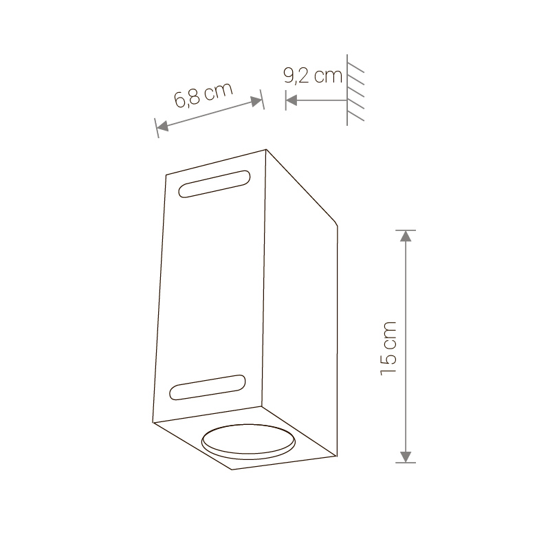 Настенный светильник Nowodvorski 9124 ASSOS купити