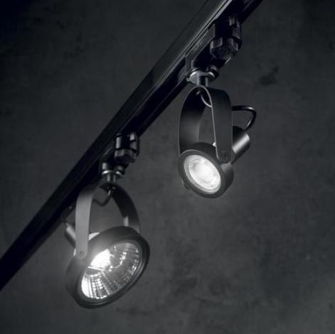 Трековий світильник Ideal Lux GLIM COMPACT TRACK NERO (229669) купити