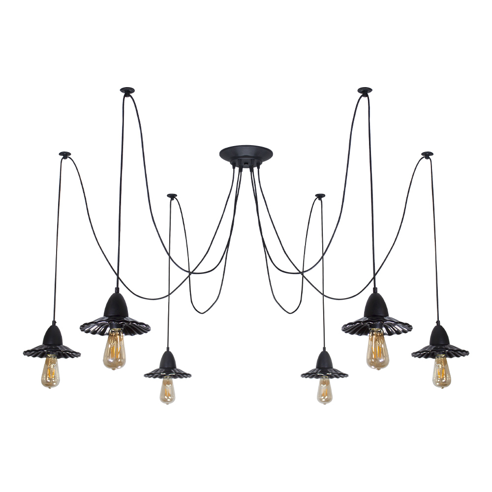 Люстра-павук LS 2151-6K-11 (61120) купити