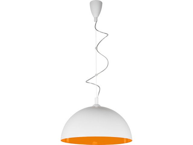 Подвесной светильник Nowodvorski 6375 Hemisphere White   Orange купити