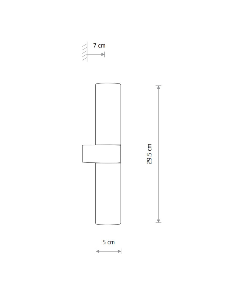 Бра Nowodvorski 10727 Natalie G9 2x10W IP44 Brass купити