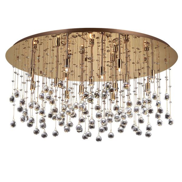 Люстра Ideal Lux MOONLIGHT PL15 ORO купити