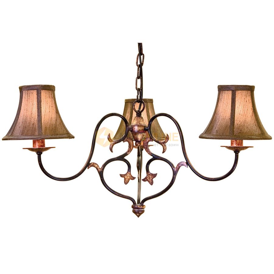 Люстра Elstead CN3 BUR/GOLD CONISTON купити