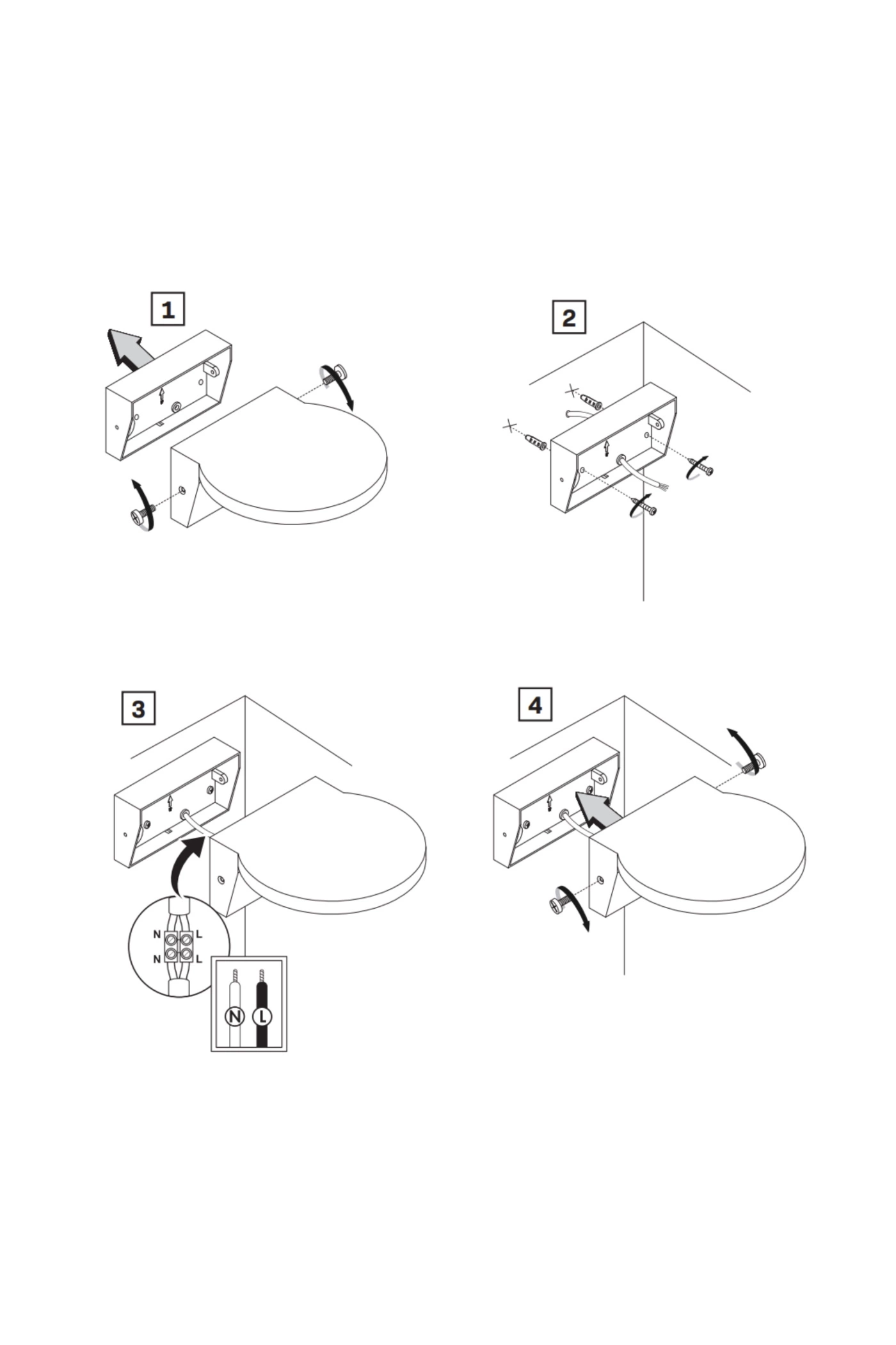 Світильник вуличний Goldlux 324023 Tesa R LED (59732) купити