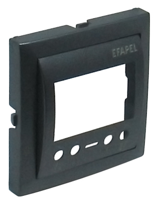 Центральная панель термостата LOGUS с программированием металлик графитовий купити