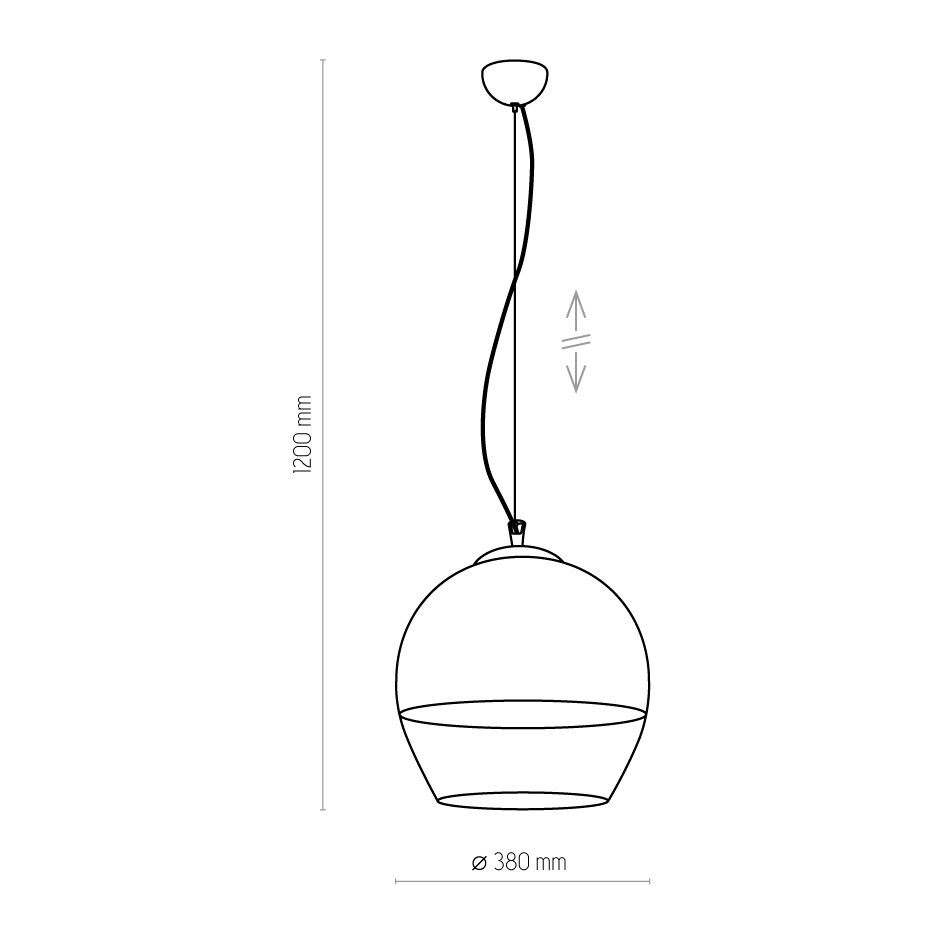 Подвесной светильник TK LIGHTING 3342 BOULETTE купити