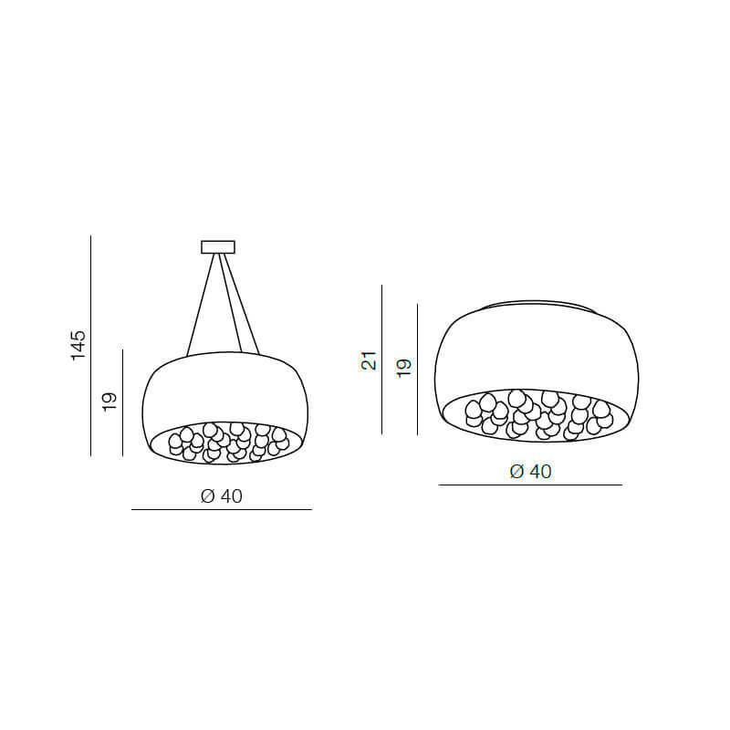 Люстра Azzardo AZ1002 Caldo 40 купити