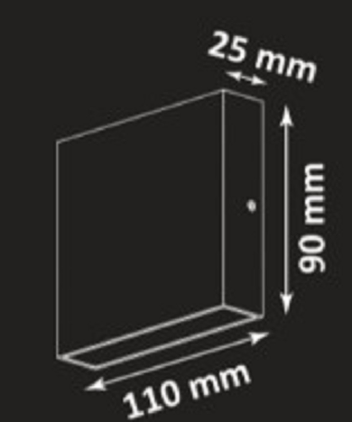 Вуличний світильник Goldlux 315687 Chicago Led 3.5W IP44 купити