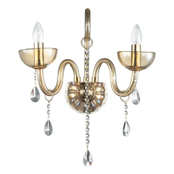 Бра Ideal Lux CANALETTO AP2 AMBRA купити
