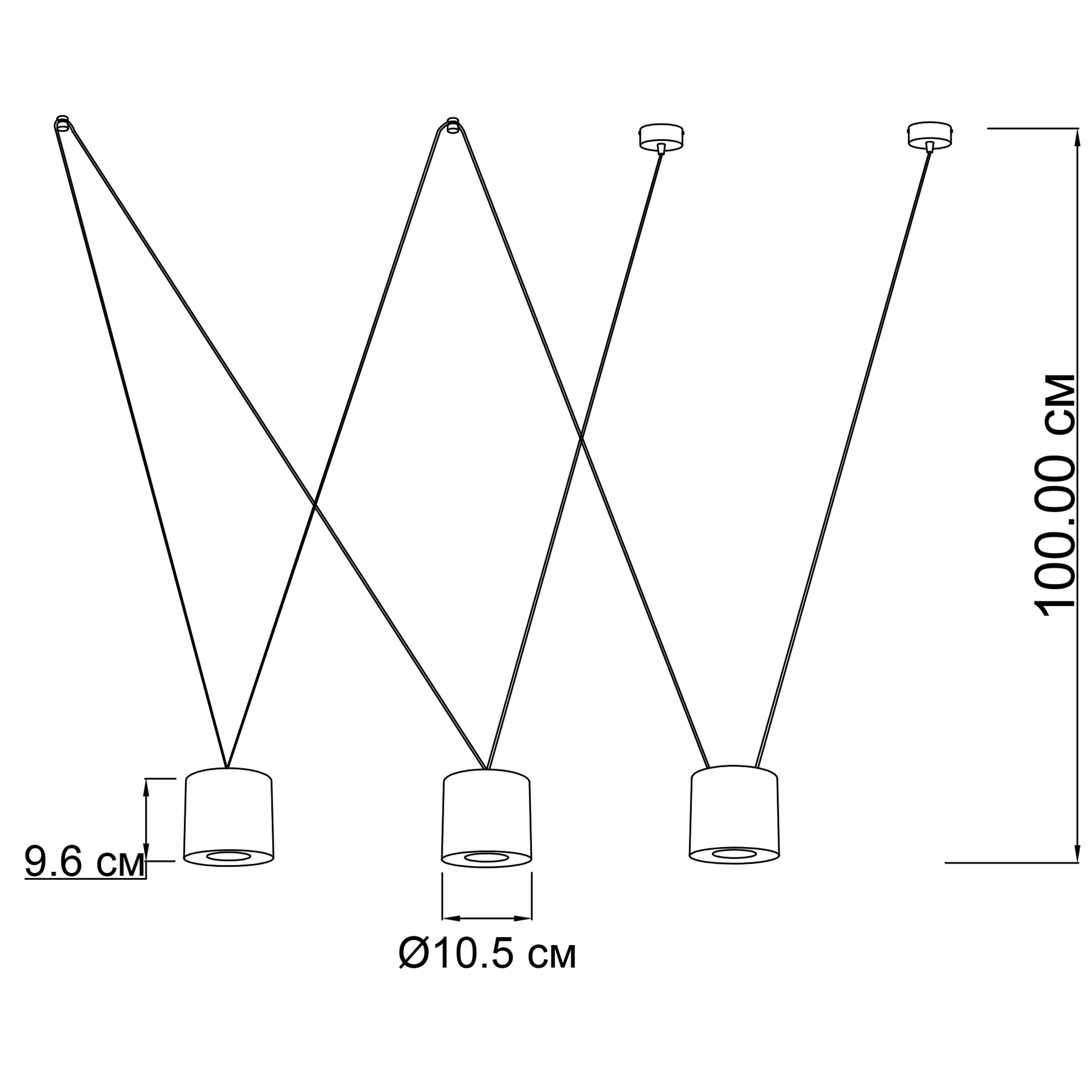 Подвесной светильник ImperiumLight Tokyo Big 3743100.05.05 купити