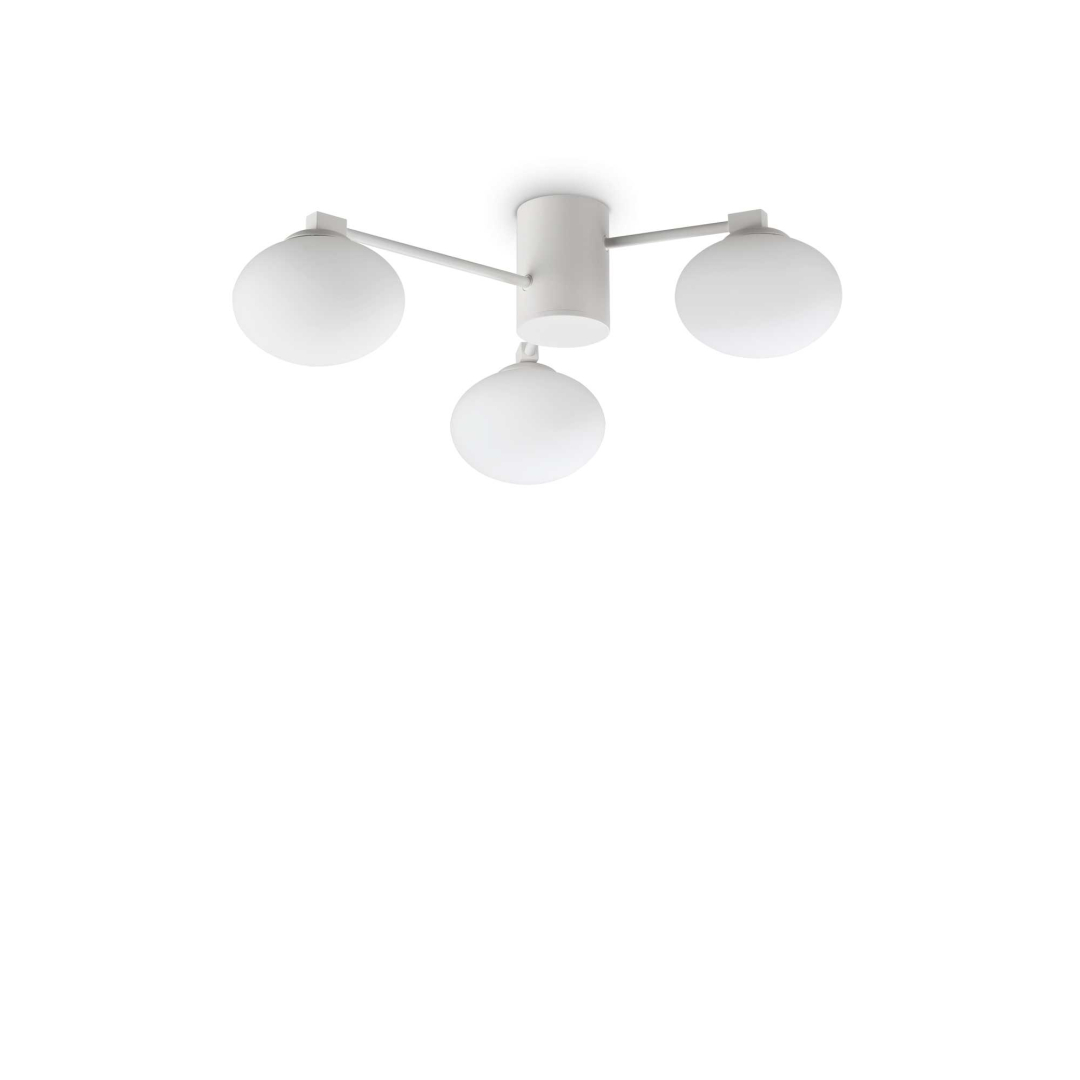 Люстра Ideal Lux 322667 HERMES PL3 D60 BIANCO купити