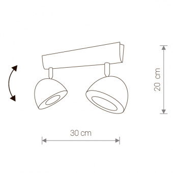 Спот Nowodvorski 8840 Vespa купити