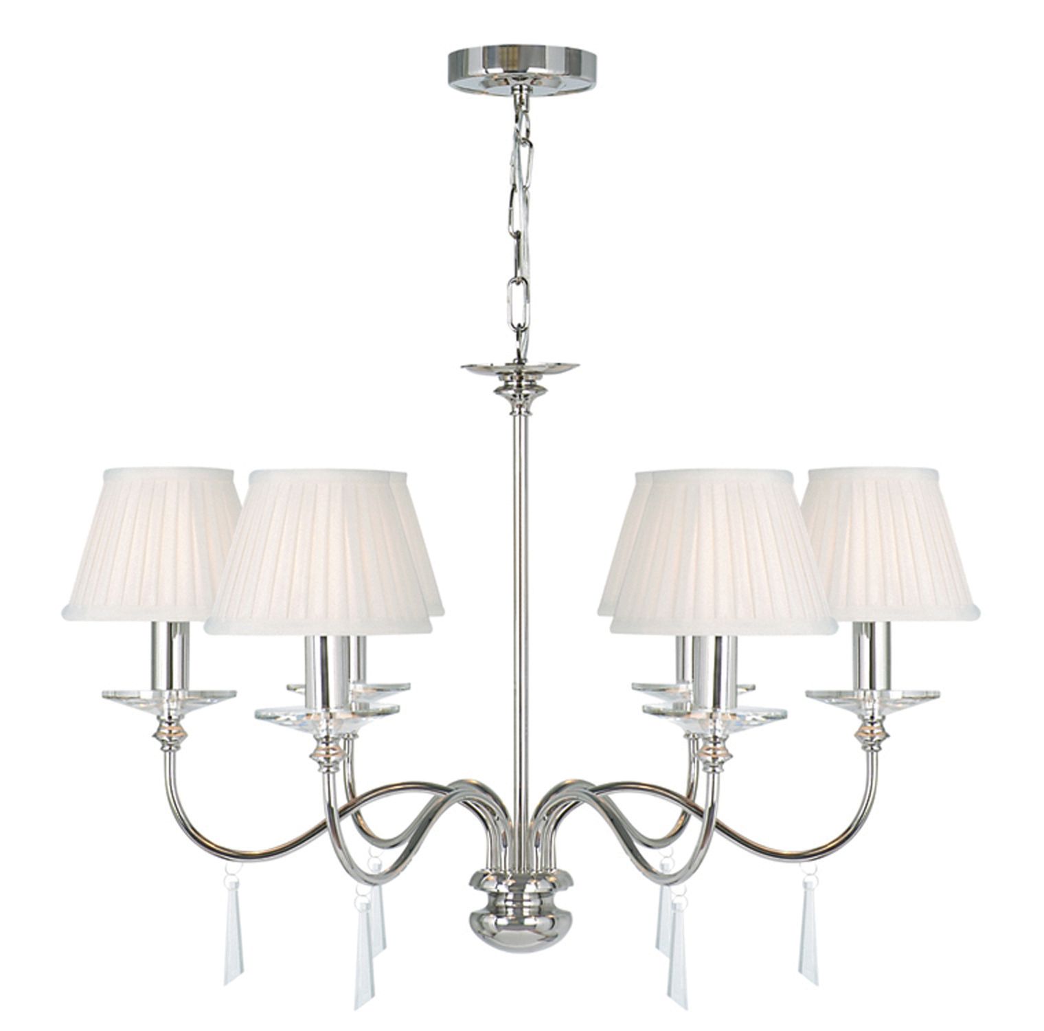 Люстра Elstead FP6 POL NICKEL FINSBURY PARK купити