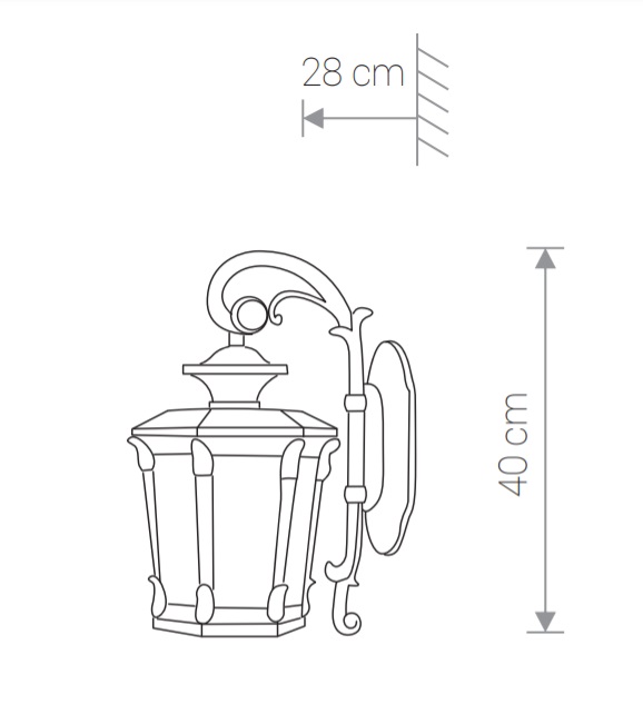 Уличный светильник Nowodvorski 4692 Amur купити