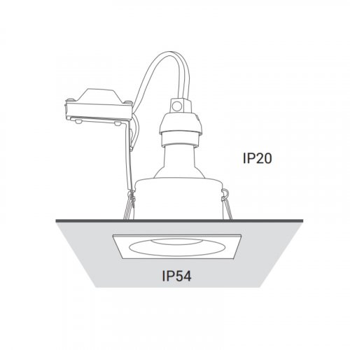 Точковий світильник NOWODVORSKI 8368 DELTA WHITE купити