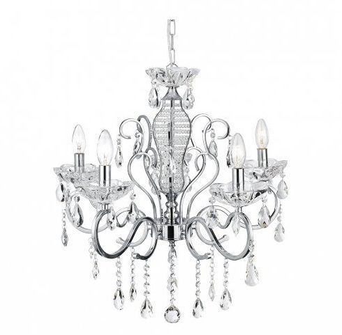 Люстра Searchlight 4125-5CC Diamelle купити