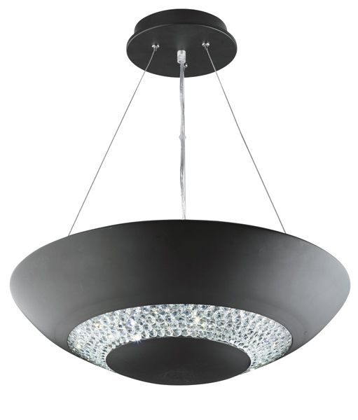 Подвесной светильник Searchlight 3448-8BK HALO купити