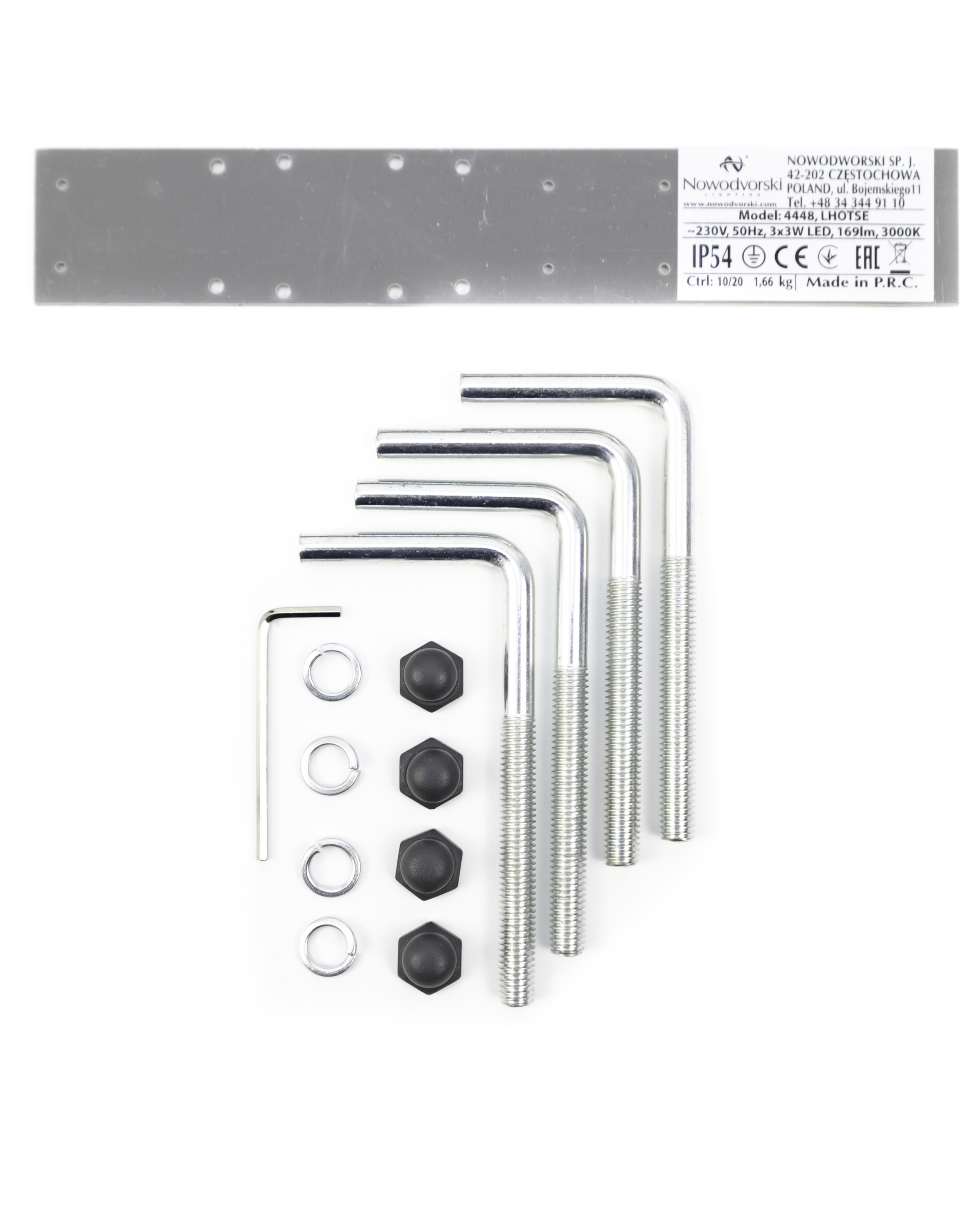 Уличный светильник Nowodvorski 4448 Lhotse купити