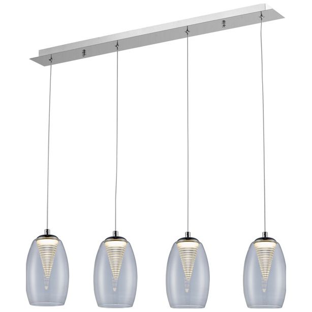 Подвесной светильник Zuma Line MD1622-4A Clear ENZO купити