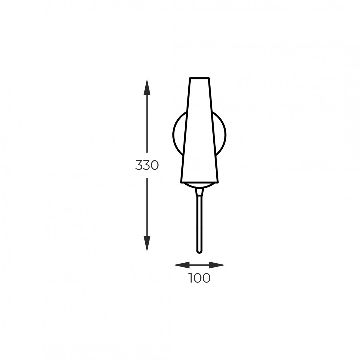 Бра Zuma Line 1120 MAGNUM купити