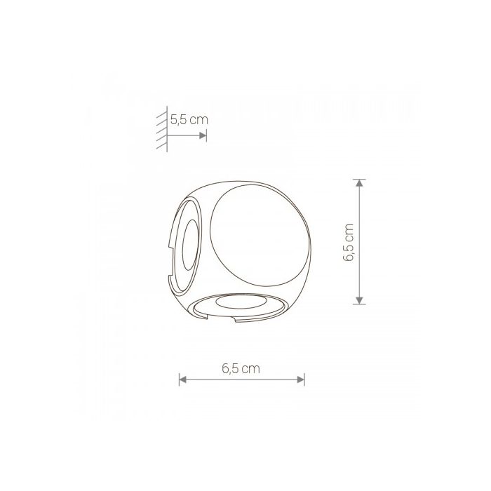 Бра Nowodvorski 9115 PATRAS LED CN купити