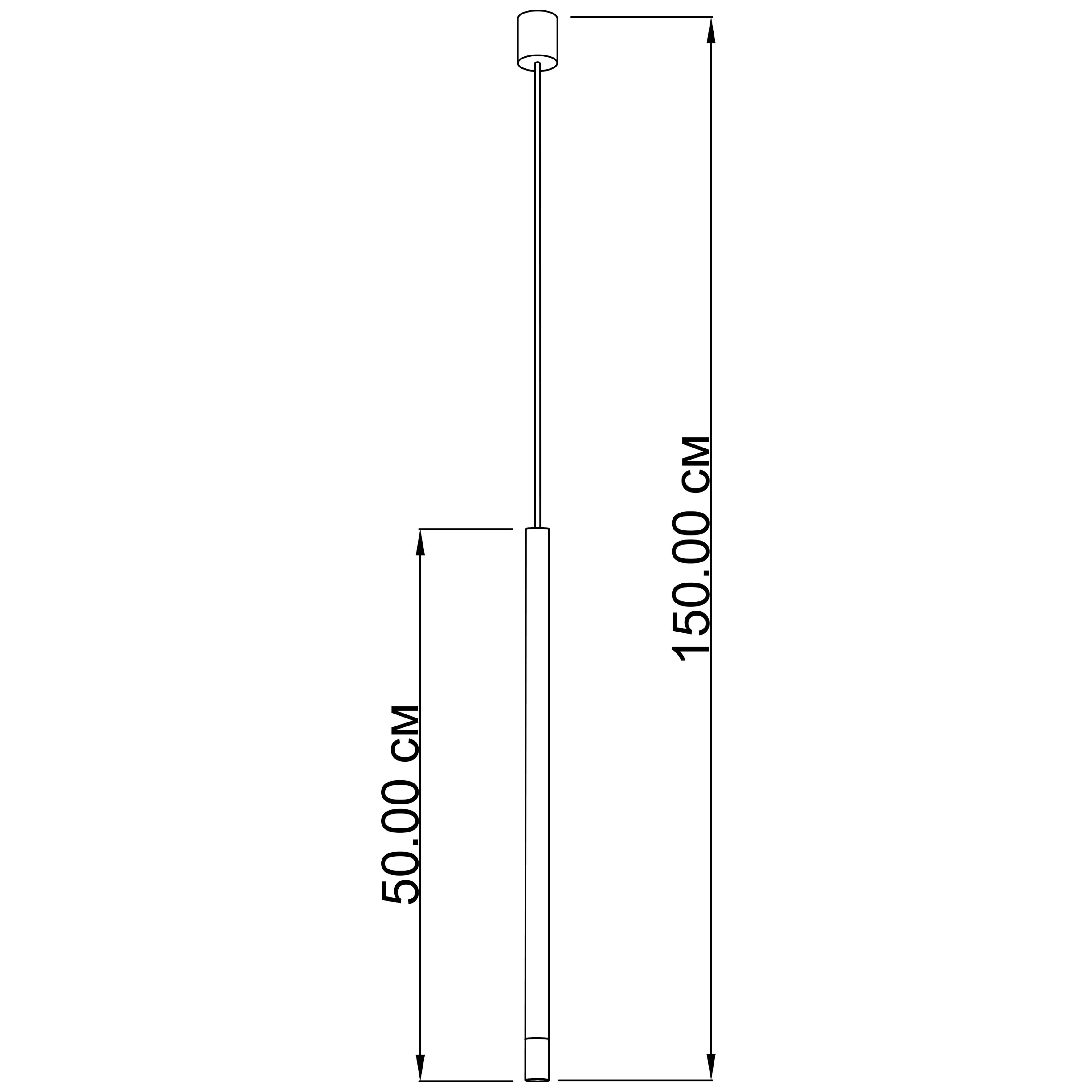 Подвесной светильник ImperiumLight Slim 328150.01.01 купити