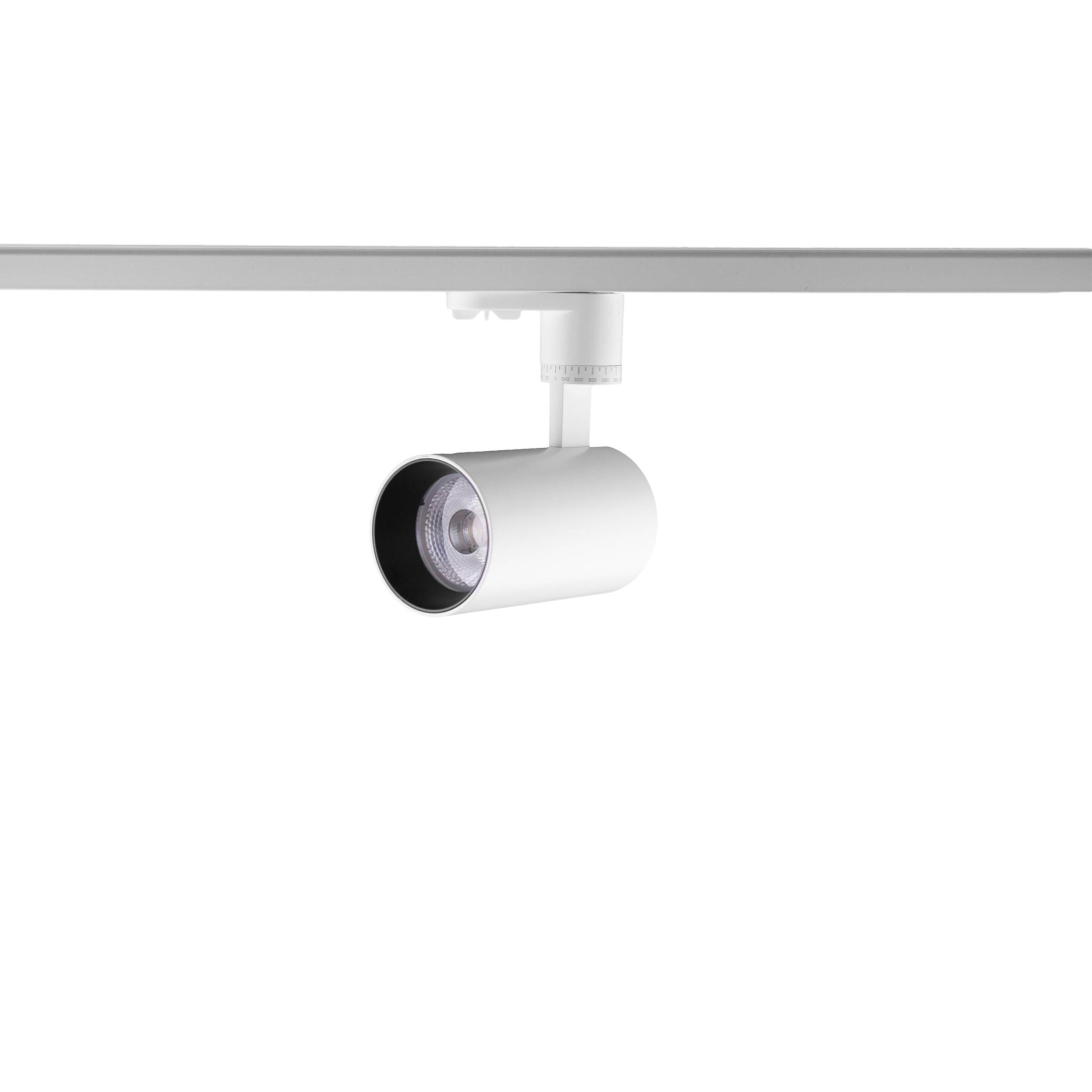 Трековий світильник Skarlat H209B-COB 18W WH+BK 3000K (26162) купити