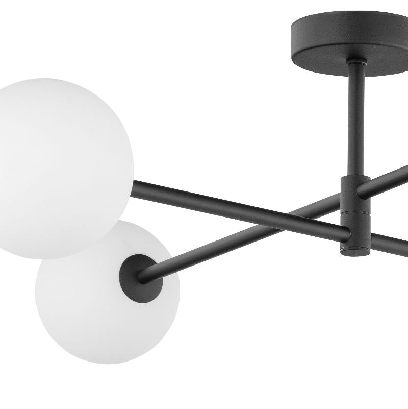 Люстра TK Lighting 4735 SARIUS BLACK купити