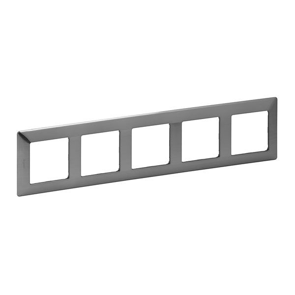 Рамка 5 постов, сталь, Valena LIFE (754155) купити