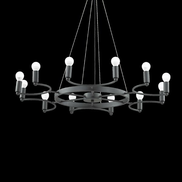 Люстра Ideal Lux SP12 SPACE (165066) купити