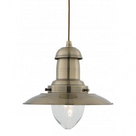 Подвесной светильник Searchlight 4301WH Fisherman купити