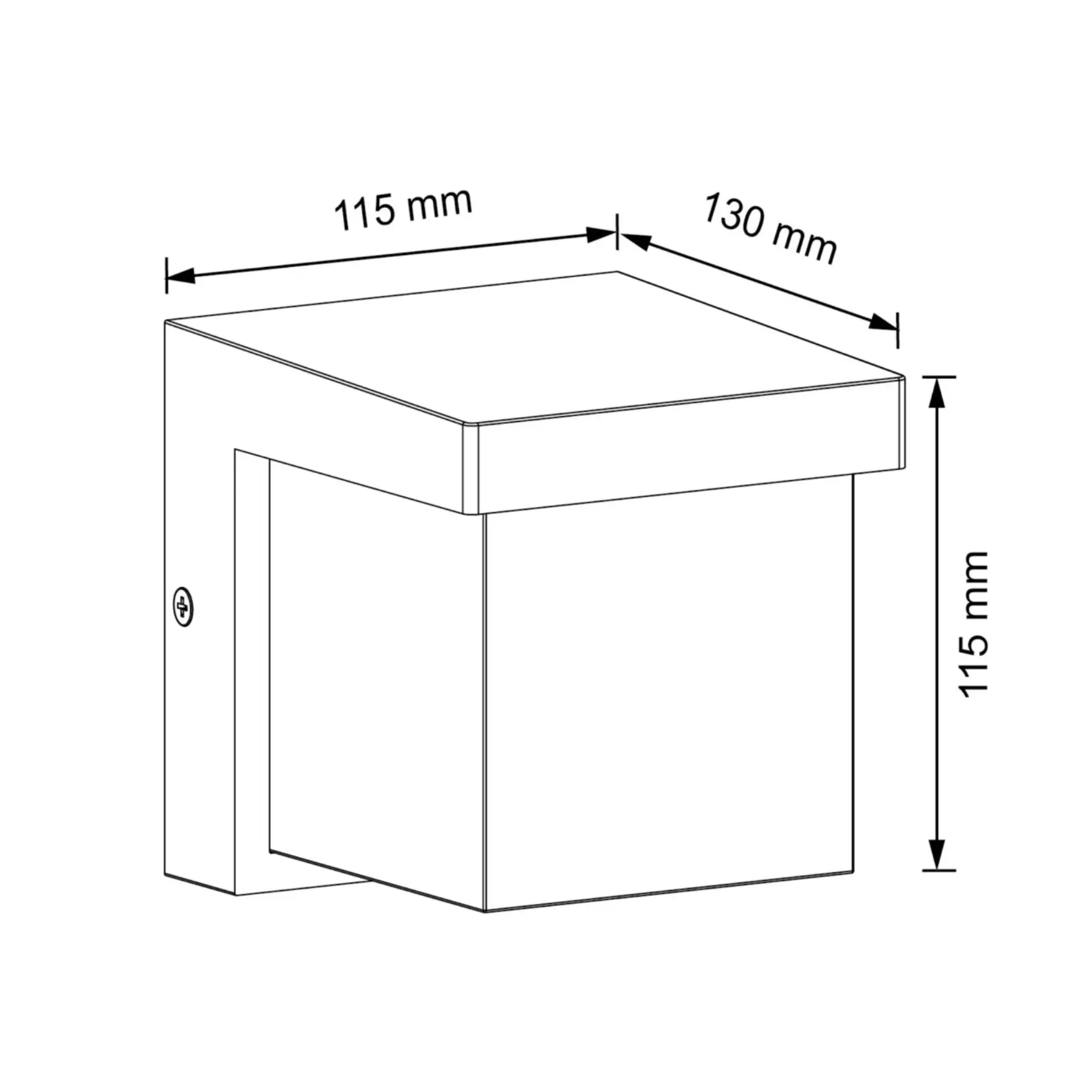Світильник вуличний Goldlux 323279 Morgan LED 10W IP54 купити