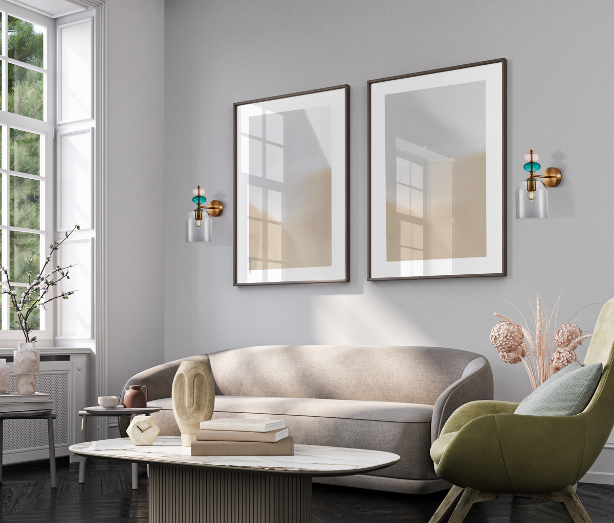 Бра ITALUX WL-30263-1B-BRO-SG Busco купити