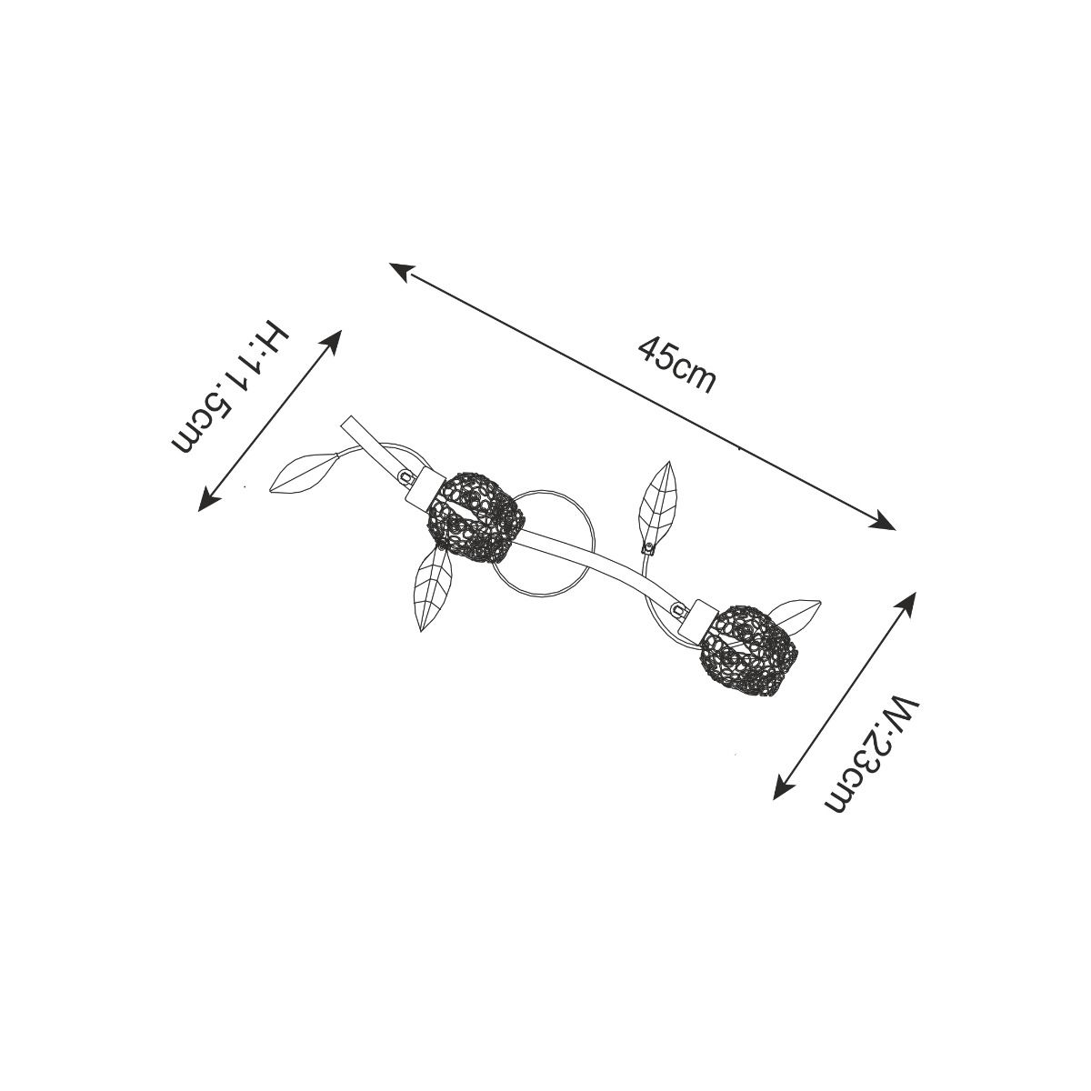 Спот ZUMA LINE GUARAN G916006-2S купити