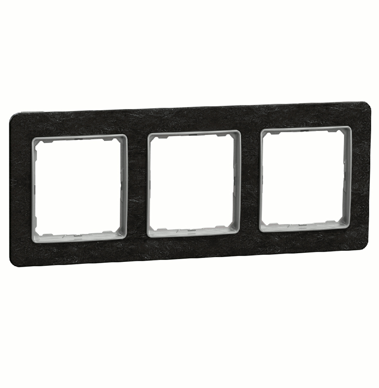 Рамка 3-на Schneider Sedna Elements SDD391803 Камінь купити