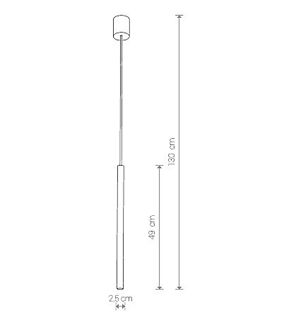Подвесной светильник Nowodvorski 8797 LASER BL купити