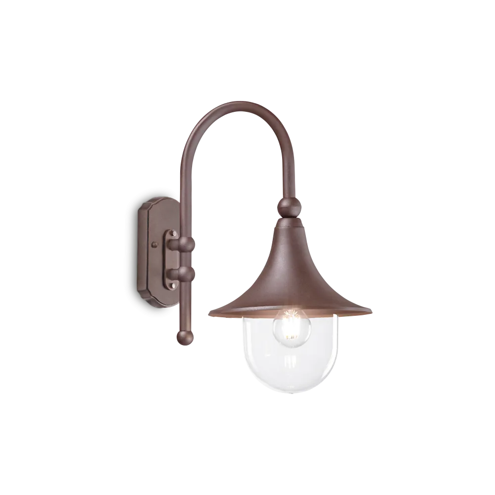 Вуличний світильник Ideal Lux 246826 Cima PT1 Coffee купити