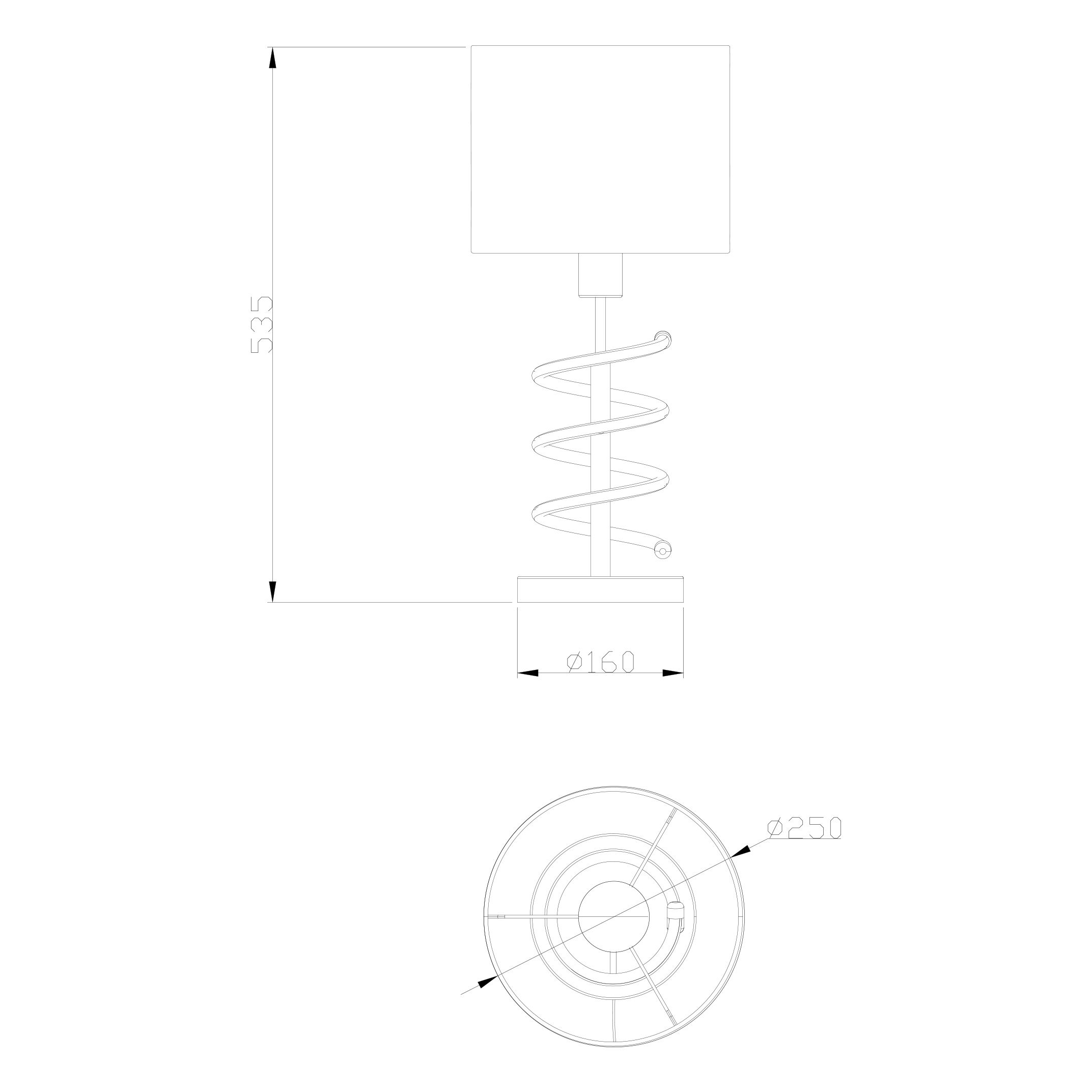 Настольная лампа Zuma Line TL180515-2 TINA купити