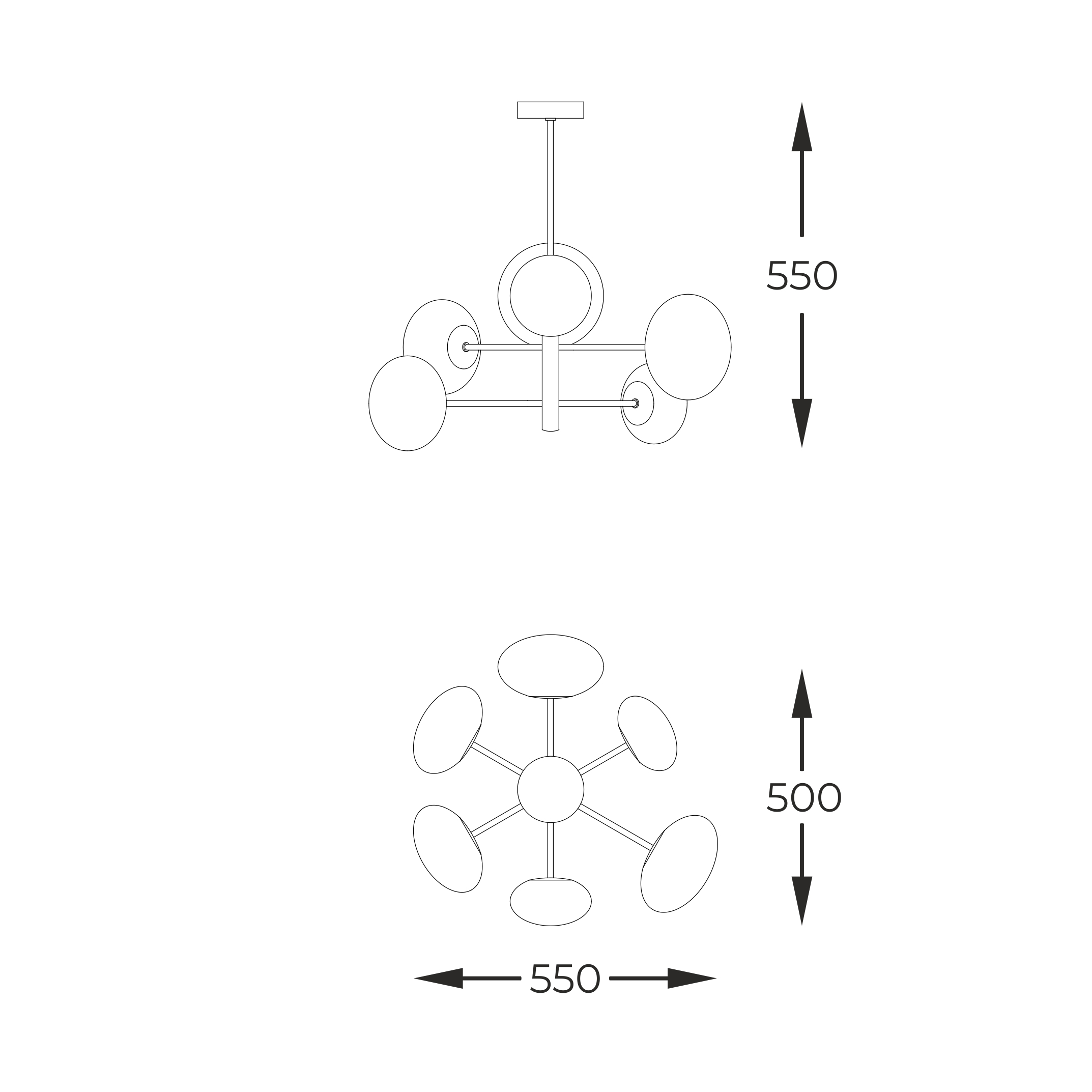 Люстра Zuma Line 1197 OMI купити
