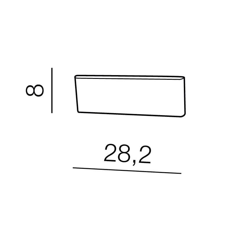 Настенный светильник Azzardo AZ1683 Norman Write M купити