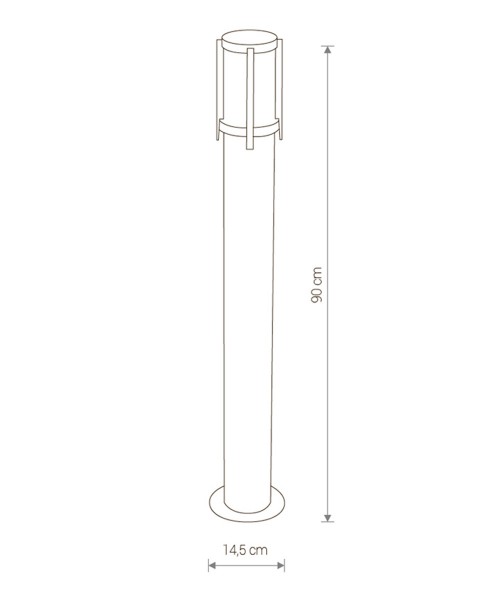 Уличный столбик Nowodvorski 3396 SIROCCO купити