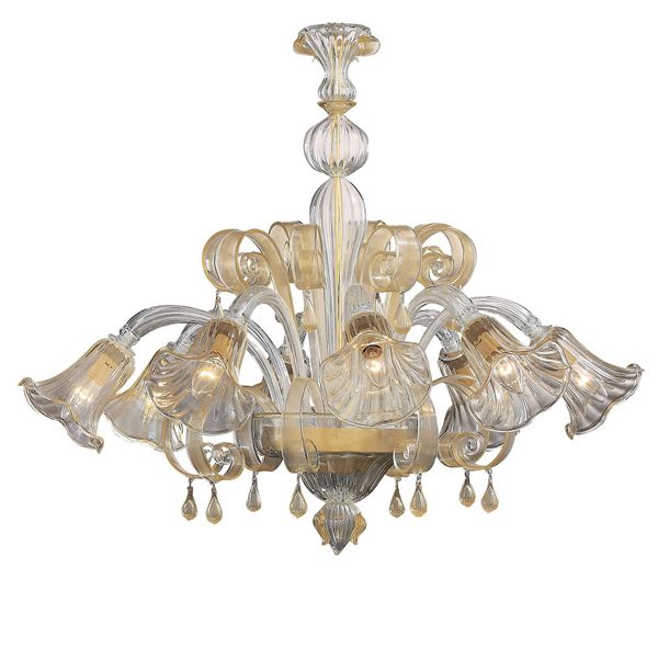 Люстра Ideal Lux SP8 CA' D'ORO (020976) купити