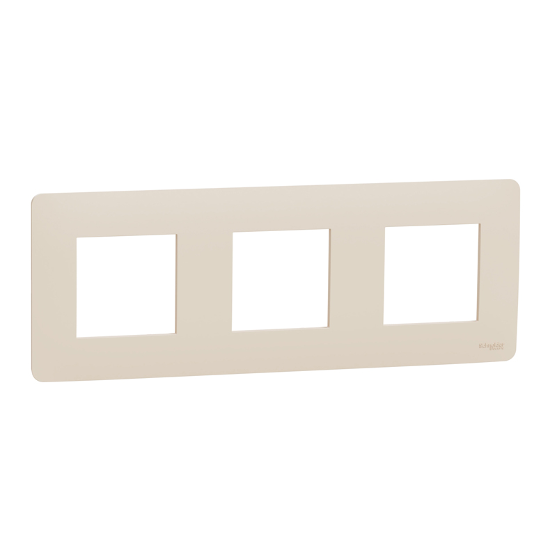 Рамка 3-постовая, UNICA STUDIO NU200644 бежевый купити