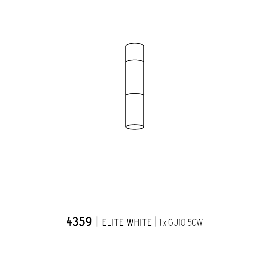 Точковий світильник TK Lighting 4359 ELIT WHITE купити