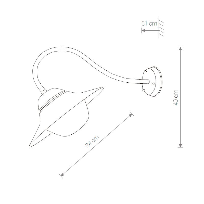 Уличный светильник Nowodvorski 9096 MARINA купити