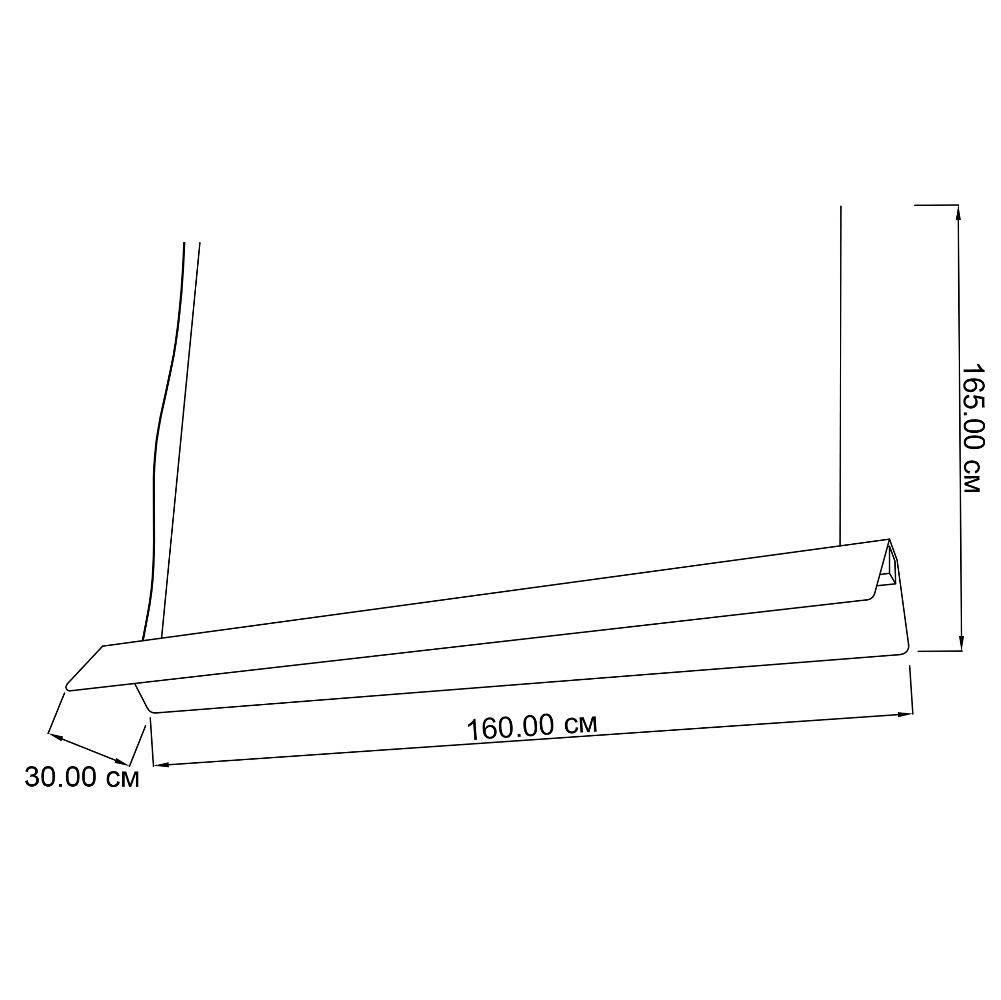 Подвесной светильник ImperiumLight Visor 3601160.01.92 купити