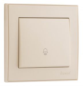 Кнопка звонка, крем Lezard RAIN купити