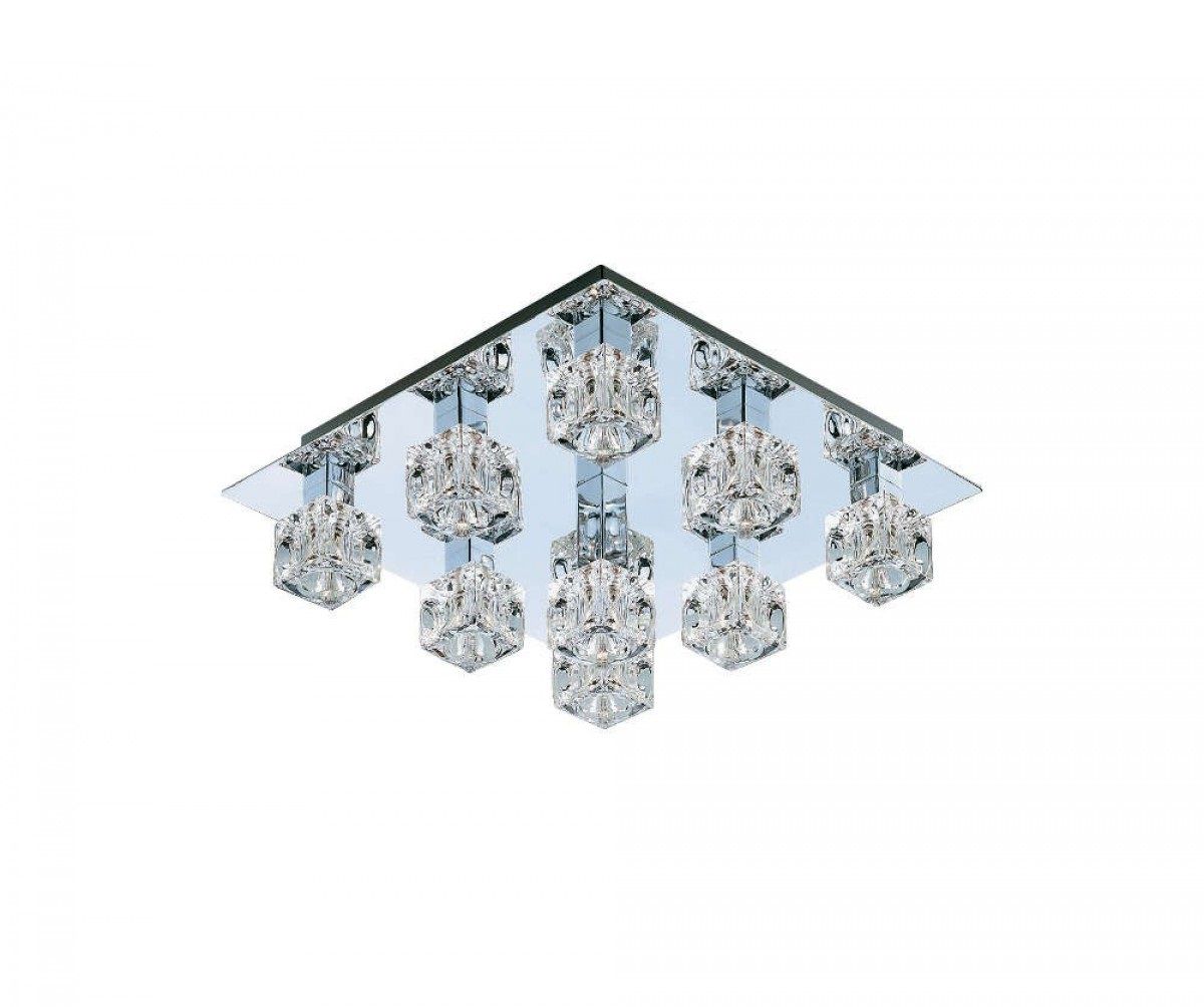 Потолочный светильник Searchlight 4477-9 Sculptured Ice купити